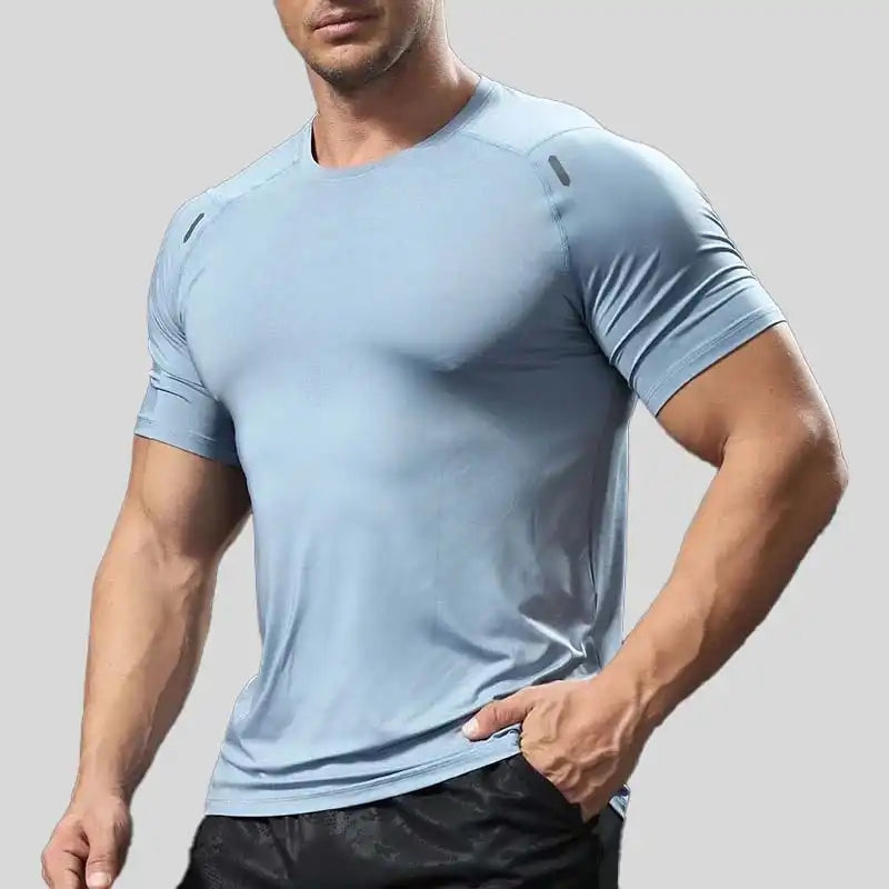 Training T-Shirts Sleeve Breathable Sports