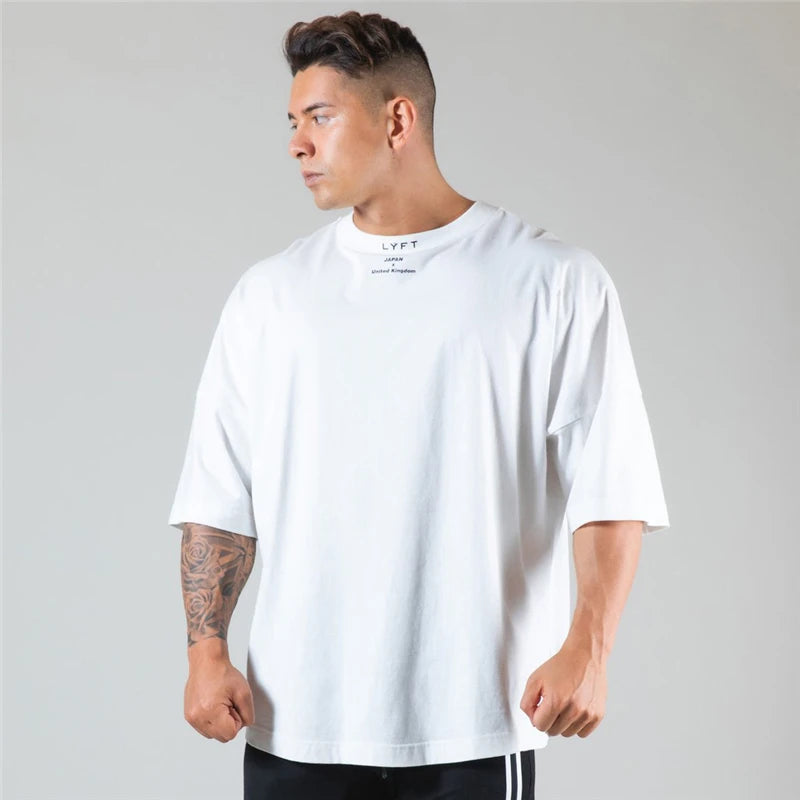 T Shirt Men Short Sleeve Running