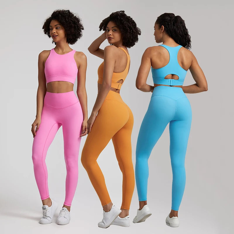 Yoga Set Workout Clothes Fitness