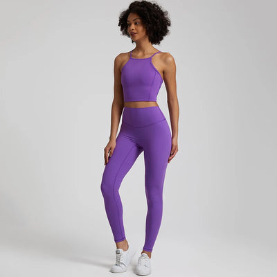 Set Women Yoga Pants Sets 2 Piece