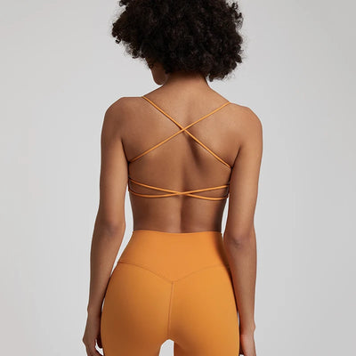 Square Neck Backless Spaghetti Straps