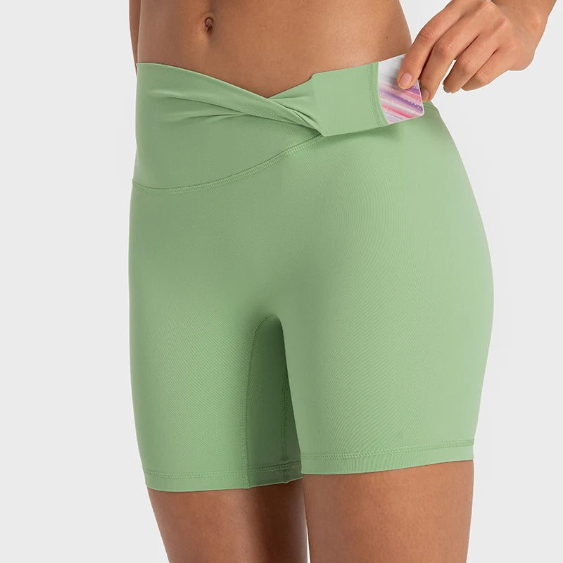 Buttery Soft High Waist Yoga Shorts