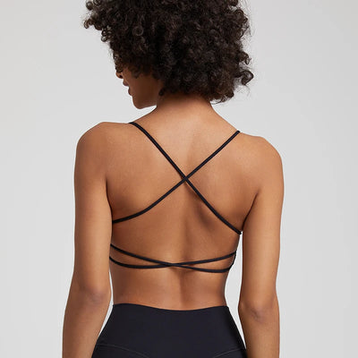 Square Neck Backless Spaghetti Straps