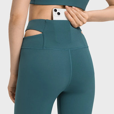 Cross Waist Workout Sport Leggings