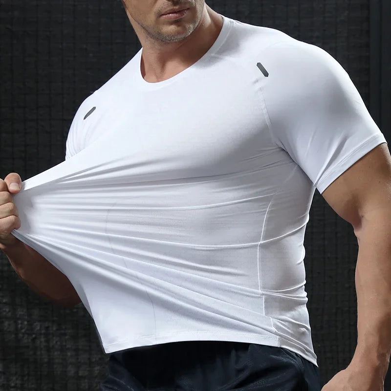 Training T-Shirts Sleeve Breathable Sports