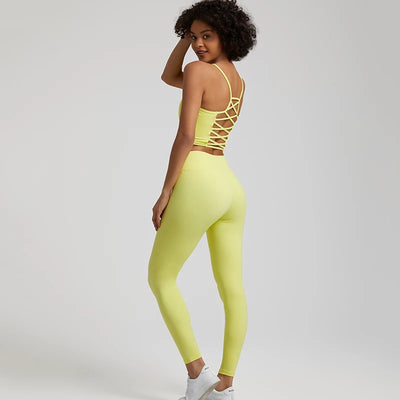 Set Women Yoga Pants Sets 2 Piece